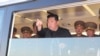 North Korean leader Kim Jong Un gestures as he watches the test-firing of a new-type tactical guided weapon according to state media, North Korea, in this undated photo released on April 16, 2022 by North Korea's Korean Central News Agency (KCNA). 