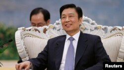 리위안차오 중국 부주석 (자료사진)