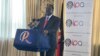 Kenya opposition leader Raila Odinga speaks to the international media at the Kempinski hotel in Nairobi, Kenya, July 25, 2023. (Mariama Diallo/VOA)