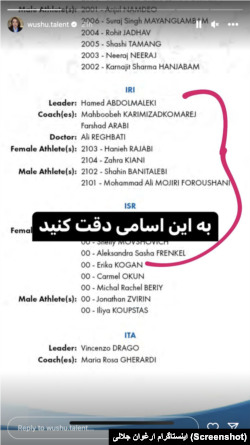 فساد در ورزش ایران، افشاگری درباره ووشو