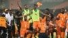Sébastien Haller a inscrit le but de la victoire des Éléphants.