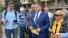 Potpredsednik Demokratske stranke Miodrag Gavrilović (Foto: VOA)