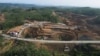 Kawasan inti pemerintahan pembangunan ibu kota baru yang dikenal dengan Ibu Kota Negara Nusantara (IKN), di Sepaku, Kalimantan Timur, 8 Maret 2023. (Foto: REUTERS/Willy Kurniawan)
