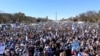 USA, Washington, "March for Washington" proisraeli gathering due to the conflict in Gaza