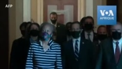 "Impeachment": Des députés livrent l'acte d'accusation de Trump au Sénat
