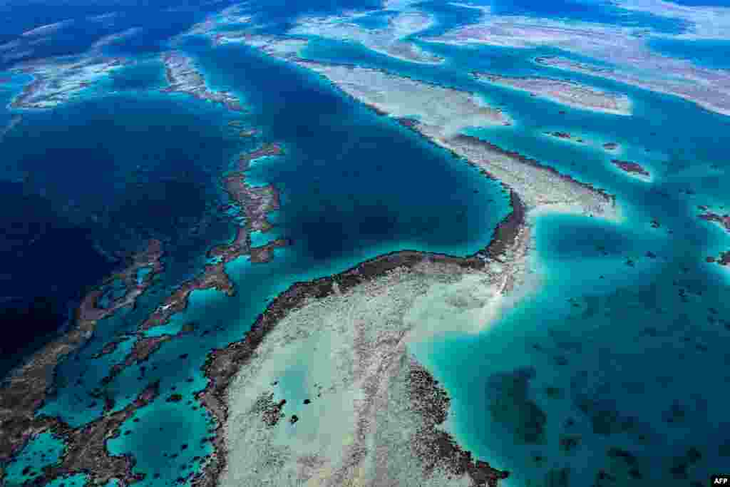 The Red Sea coast off Saudi Arabia&#39;s Yanbu is seen ahead of the 2023 Dakar Rally, which will take place in Saudi Arabia from Dec. 31, 2022 to Jan. 15, 2023.