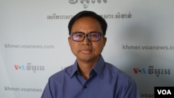 រូបឯកសារ៖ លោក ​សាម អ៊ីន ​អតីត​ប្រធាន​គណៈ​កម្មាធិការ​នាយក​ស្ដីទី​នៃ​គណបក្ស​ GDP​ ត្រូវ​បាន​តែងតាំង​ជា​រដ្ឋ​លេខាធិការ​ក្រសួង​​បរិស្ថាន​។ (ស៊ុន ណារិន/វីអូអេ)