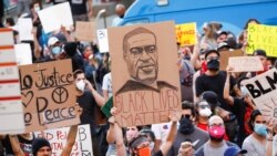 VOA Asia - Protest policy dissention at the White House