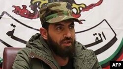 This undated and unlocated picture released Aug. 15, 2017, by the International Criminal Court shows Mahmoud Mustafa Busayf al-Werfalli, a senior Libyan military commander suspected of involvement in the deaths of 33 people in Benghazi.