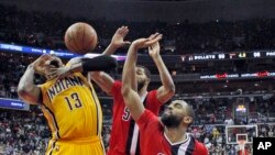  Paul George (13), Washington, le 5 mars 2016. (AP Photo/Alex Brandon)