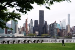 Trump World Tower tampak di kawasan Manhattan di New York, 1 Mei 2019.