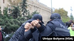 Azərbaycan Xalq Cəbhəsi Partiyasının 11 noyabr 2022-ci il aksiyası (Arxiv foto)