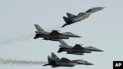 Avionët reaktivë MIG-29 të Forcave Ajrore Polake