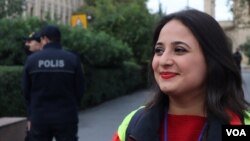 Arxiv fotosu: Abzas Media jurnalisti Nərgiz Absalamova bir ilə yaxındır həbsdədir