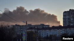 Львівом після ракетних ударів Росії 15 листопада 2022 року. REUTERS/Павло Паламарчук