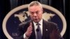 រូបឯកសារ៖ លោក Colin Powell នៅ​ពេល​ដែល​លោក ជា​រដ្ឋមន្ត្រី​ការបរទេស​សហរដ្ឋ​អាមេរិក​ ថ្លែង​ក្នុង​សន្និសីទ​សារព័ត៌មាន​មួយ​នៅឯ​ក្រសួង​ការបរទេស ក្នុង​រដ្ឋធានី​វ៉ាស៊ីនតោន កាលពី​ថ្ងៃទី១៧ ខែកញ្ញា ឆ្នាំ២០០១។