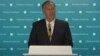 美国前国务卿蓬佩奥（Michael Pompeo）在华盛顿智库哈德逊研究所发表演讲。（照片来源：视频截图）