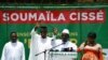Le candidat de l'opposition au second tour de la présidentielle au Mali, Soumaïla Cissé, a appelé les candidats battus à former autour de lui un "large front démocratique" contre le président sortant Ibrahim Boubacar Keïta, au Mali, 3 août 2018.