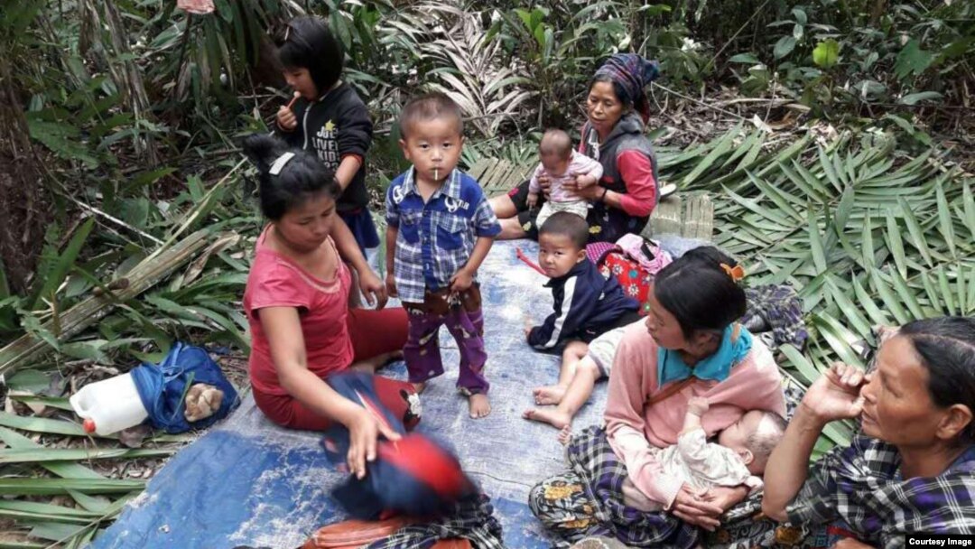 တနိုင်းဒေသ တိုက်ပွဲတွေကြား ပိတ်မိနေတဲ့ ကချင်စစ်ပြေးဒုက္ခသည်များ ( သတင်းဓာတ်ပုံ-Hkun Awng Nlam)