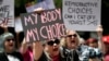 US Abortion Rights Supporters Rally Nationwide