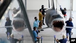 "Jaws" Installation at The Academy Museum of Motion Pictures