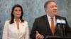 Arhiv - Bivši državni sekretar SAD Mike Pompeo i bivša ambasadorica SAD u UN Nikki Haley.