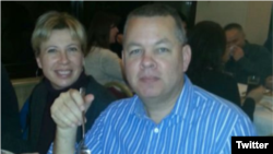 Andrew Brunson, missionnaire protestant en Turquie depuis plus de 20 ans, ici avec sa femme, Norine Brunson, dans cette photo non datée.