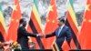Mutungamiri wenyika VaEmmerson Mnangagwa nemutungamiri weChina Xi Jinping 