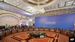 სირიის შესახებ მოლაპარაკებები ყაზახეთში