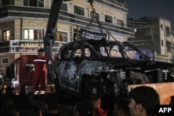 وێنەی ئەو ئۆتۆمبێلەی ئەبو باقر ئەلساعدی تیادابوو