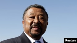Jean Ping, candidat malheureux à l'élection présidentielle au Gabon, le 29 janvier 2012. 