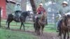 Riders at Colorado's Majestic Dude Ranch