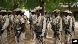 Des soldats de l'armée tchadienne