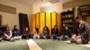 Mahasiswa muslim di universitas George Washington di Washington, D.C. tengah mengikuti acara halaqah di mushola (Foto: Muslim Students' Association, George Washington University/dok)