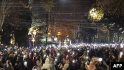 Tbilisi, Gürcüstan. 12 dekabr, 2024. 