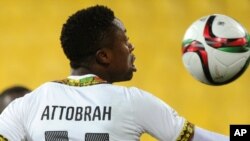 Abraham Attobrah, l'attaquant des Black Stars du Ghana