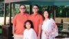 Warga Indonesia di Virginia, Olivia Ranakusuma, bersama keluarga (Dok: Olivia Ranakusuma)