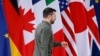 Ukrainian President Volodymyr Zelenskyy arrives at the Borgo Egnazia resort in Puglia for the G7 Summit hosted by Italy, June 13, 2024. The U.S. and other Group of Seven members will provide a loan of up to $50 billion to Ukraine, using interest from frozen Russian assets.