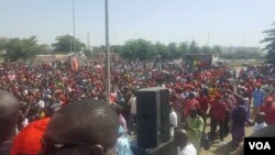 Manifestation contre le projet du référendum à Bamako, Mali, 1er juillet 2017. (Facebook/Mali Koura)