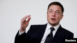 Elon Musk, founder, le fondateur et le PDG de SpaceX à Washington, 19 juillet 2017. 