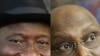 Goodluck Jonathan (left), Atiku Abubakar