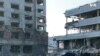 Kyivdə hücum nəticəsində yanğınlar və dağıntılar baş verib