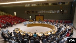Suasana rapat Dewan Keamanan PBB (Foto: dok).