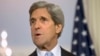 U.S. Secretary of State John Kerry speaks during a media appearance with British Foreign Secretary William Hague, Wednesday, June 12, 2013, at the State Department in Washington.