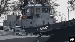 Jedan od ukrajinskih brodova koje je zaplijenila ruska obalska straža