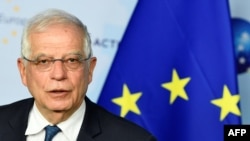Josep Borrell, ministre des affaires étrangères et de la politique de sécurité de l'Union européenne au siège de l'UE à Bruxelles, le 7 janvier 2020.