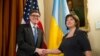 Яресько з міністром фінансів США Джейкобом Лью
