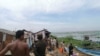 Authorities are seen evicting local residents in Boeung Tamouk community in Phnom Penh, Cambodia, on June 11, 2020. (Courtesy photo of NGO Sahmakum Teang Tnaut)