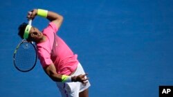 Le joueur de tennis espagnole, Rafael Nadal