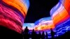 LG delivers an immersive OLED TV experience to CES 2018 attendees during this year's International CES, in Las Vegas, Nevada, Jan. 9, 2018.